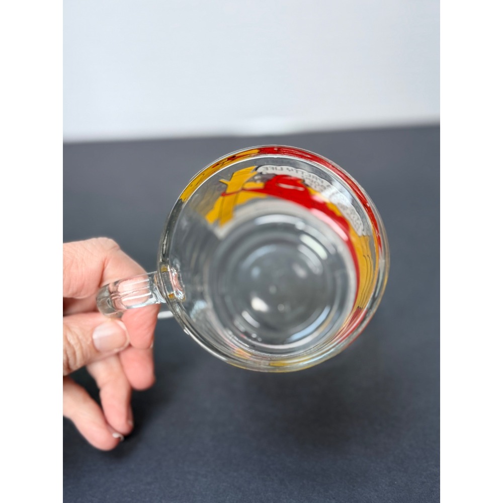 Vintage 1978 McDonalds Garfield Glass Mug Hammock Odie Jim Davis Collectible Cup - Picture 5 of 5